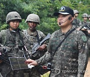 한·미 육군 ROTC 후보생 동반 훈련