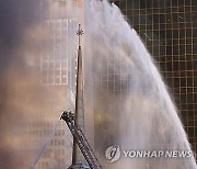 APTOPIX Texas Church Fire