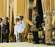 MALAYSIA-KUALA LUMPUR-NEW KING-FORMAL INSTALLATION