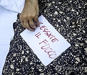 ITALY PROTEST ISRAEL GAZA CONFLICT