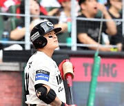 [포토]‘대기록’ KBO 최고령타자기록 도전하는 추신수