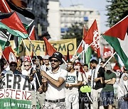 ITALY PROTEST ISRAEL GAZA CONFLICT