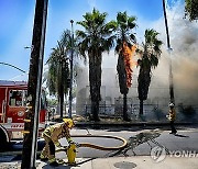 Los Angeles Building Fire