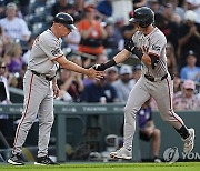 Giants Rockies Baseball