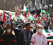 AUSTRALIA PROTEST ISRAEL GAZA CONFLICT