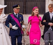 BELGIUM ROYALS NATIONAL DAY MASS