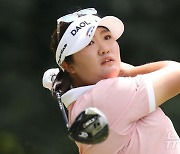 LPGA 데이나 오픈 준우승 유해란의 드라이브 샷