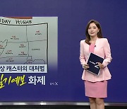 'IT 대란' 속 빛난 기상캐스터의 순발력 "최고의 대처법" [앵커리포트]