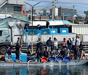 포항시, 구룡포 앞바다에 산란장 조성…조피볼락 33만미 방류