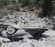 LEBANON-HOULA-ISRAELI AIRSTRIKES