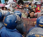 PHILIPPINES PROTEST STATE OF THE NATION ADDRESS