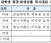 거래소, 대학생 증권·파생상품 경시대회 개최