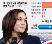 민주당 대선 후보 해리스 사실상 확정···트럼프 “무능한 국경 ‘차르’” 맹공