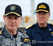 AUSTRALIA US BRITAIN NAVY CHIEFS VISIT