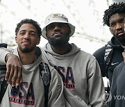 Britain US Basketball Olympics