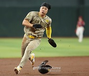 '20안타 속 유일하게 안타 없지만..' 김하성, 2볼넷·3득점으로 팀 대승 기여