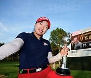 "15세 프로 전향은 최초" JLPGA 메이저 새역사 쓴 이효송, 프로 전향 신기록도 작성