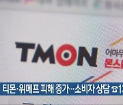 티몬·위메프 피해 증가…소비자 상담 ☎1372