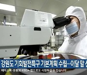 강원도 기회발전특구 기본계획 수립…이달 말 신청