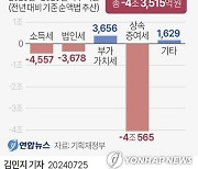 [그래픽] 2024년 세법개정안에 따른 세수 효과