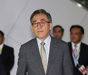 라오스 도착한 조태열 외교부장관