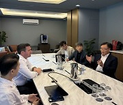 홍남표 창원특례시장, 싱가포르서 창원 해양관광산업 육성방안 협의