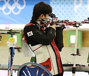 대한민국 첫 메달 확보-공기소총 10ｍ 혼성 금메달 결정전 진출