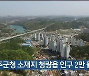 울주군청 소재지 청량읍 인구 2만 돌파