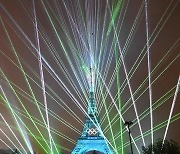 파리올림픽 개회식 에펠탑 레이저쇼[파리 2024]