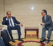 한-러 외교정상회담 참석한 조태열 장관