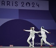 APTOPIX Paris Olympics Fencing