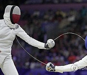 APTOPIX Paris Olympics Fencing