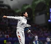 (PARIS2024)FRANCE-PARIS-WOMEN-FENCING-EPEE INDIVIDUAL