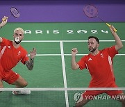 APTOPIX Paris Olympics Badminton