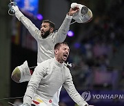 APTOPIX Paris Olympics Fencing