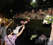 北, 전승절 71주년 기념행진 진행