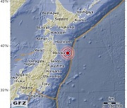 日 혼슈 동부 해안      규모 5.5 지진 발생…쓰나미 위험 없어
