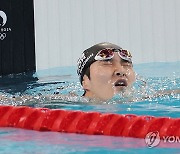 [올림픽] 김우민, 3분42초50 역영으로 400ｍ 자유형 동메달 획득…박태환 이후 12년 만의 메달