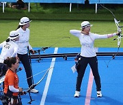 한국 여자 양궁 대표팀, 올림픽 단체전 10연패에 단 1승만 남았다...상대는 올해 2전2패 안긴 중국