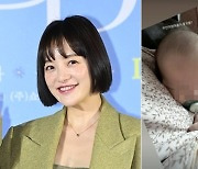 '김용건 며느리' 황보라, 쪽쪽이 물고 잠든 子…"엄마 품 좋지요?"