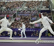 Paris Olympics Fencing