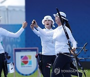 1988 서울부터 2024 파리까지… '해냈다' 한국 女 양궁, 중국 꺾고 올림픽 10연패 위업