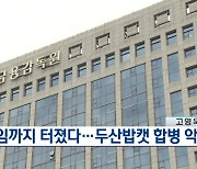 배임까지 터졌다...두산밥캣 합병 악재