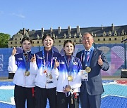 韓 양궁 10연패 “정의선이 쏟고, 궁사들이 쏘고”…파리에 금빛 애국가