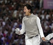 APTOPIX Paris Olympics Fencing