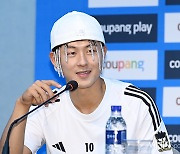 [mhn포토] 이승우 "골 넣고 춤 추고 싶어"