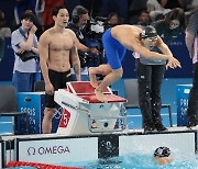 황금세대의 힘…한국, 남자 계영 800m 결승 진출