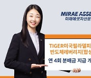 ‘TIGER 필라델피아반도체레버리지’ ETF분배금 지급