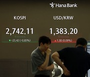 2730선 밀려난 코스피…"美 FOMC 앞두고 관망세"[마감시황]