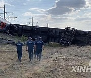 (SpotNews)RUSSIA-VOLGOGRAD-TRAIN-DERAIL